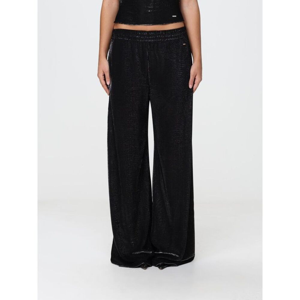 Gucci Women Wide-Leg Jersey Palazzo Trousers Gucci With Drawstring Waist